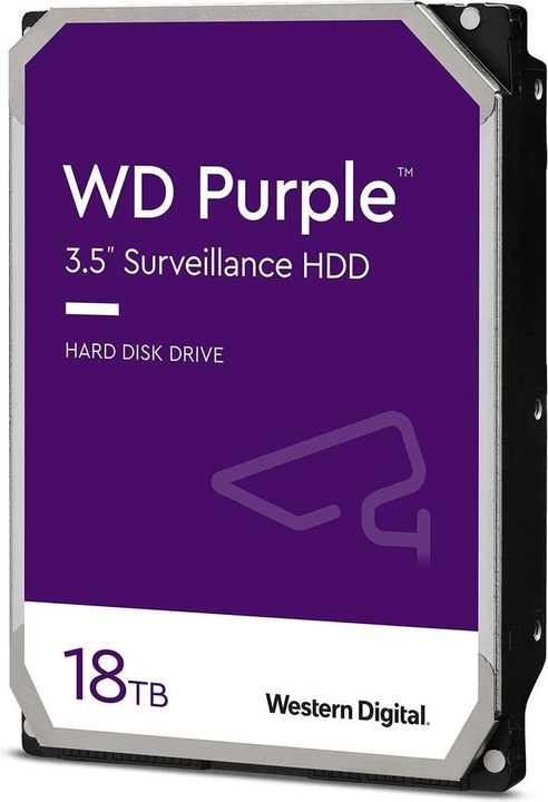 Actual product image WD Purple (18 TB, 3.5", CMR)