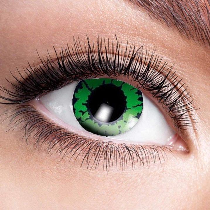 Thumbnail - Zoelibat, Farbige Linsen, Giftschlange (Grün/Schwarz)