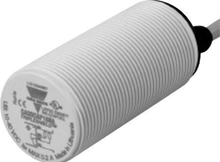 Actual product image Carlo Gavazzi Capacitive sensor 25mm 200mA 50Hz 40V IP67 / IP68 / IP69K Plug, M12, 4-pin CA30CAN