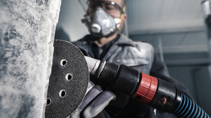 Image du produit Bosch Professional Zubehör PRO F355 Feuille abrasive, 125 mm, G600 (600)