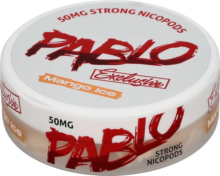 Actual product image Pablo Exclusive Mango Ice (VP 8.90) (Nicotine Pouches, 50 mg)