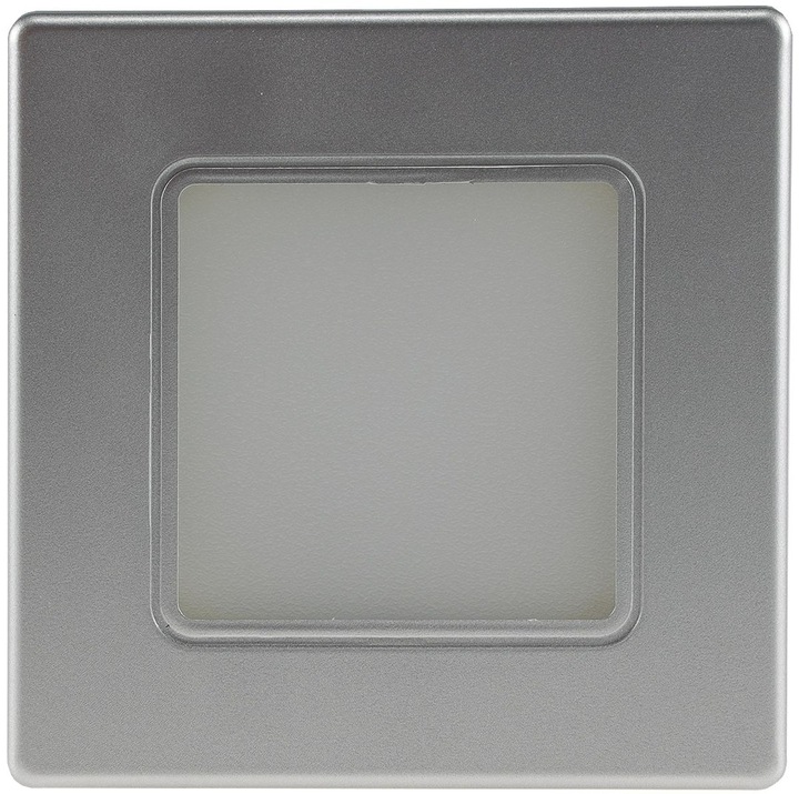 Produktbild Chilitec LED-Einbauleuchte EBL 86, 2,5 W, 3000 K, warmweiss, Rahmen silber