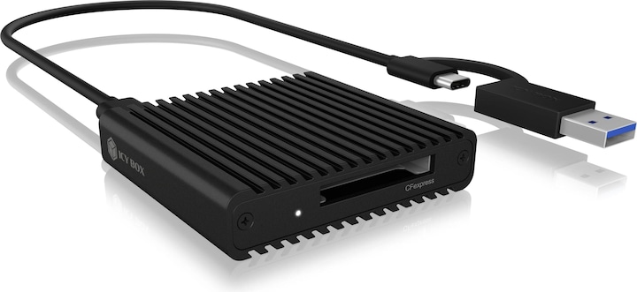 Actual product image Icy Box Kartenleser (USB 3.2 Gen 2, USB 3.1)