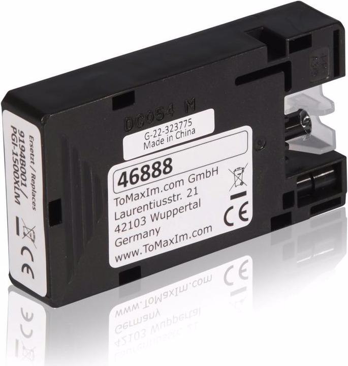 Actual product image Inkadoo compatible ink cartridge as replacement for Canon PGI-1500XL suitable for Canon Maxify MB 2000 (M)