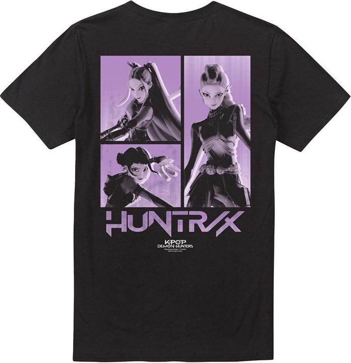 Image du produit K-Pop Demon Hunters - T-shirt motif Huntr/X style Groupe - Adulte (XXL)