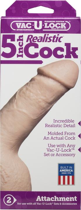 Produktbild Doc Johnson Vac-U-Lock Realistic Cock
