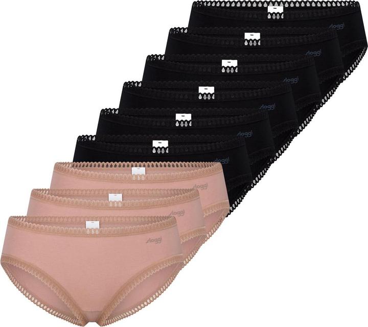 Produktbild Sloggi 9er Pack GO Crush Hipster (M, 9er Pack)