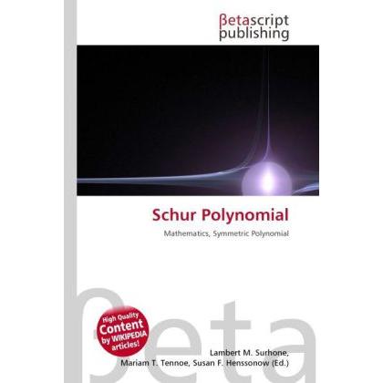 Schur Polynomial, Fachbücher