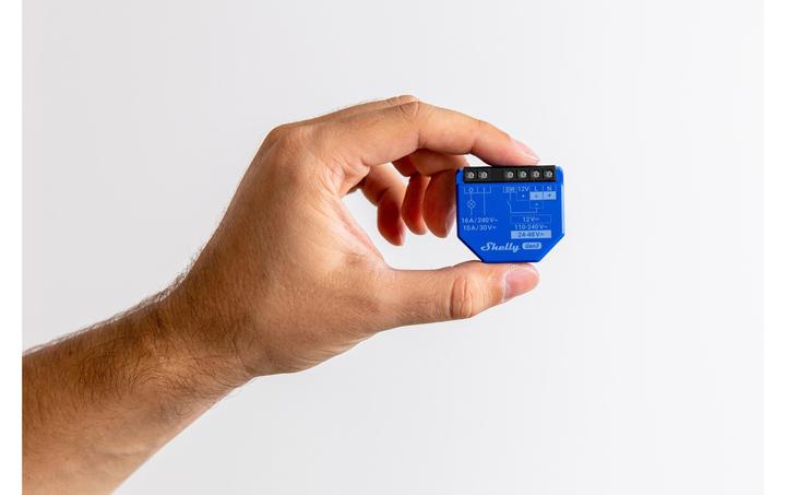 Actual product image Shelly 1 Gen 3 (Switch actuator)