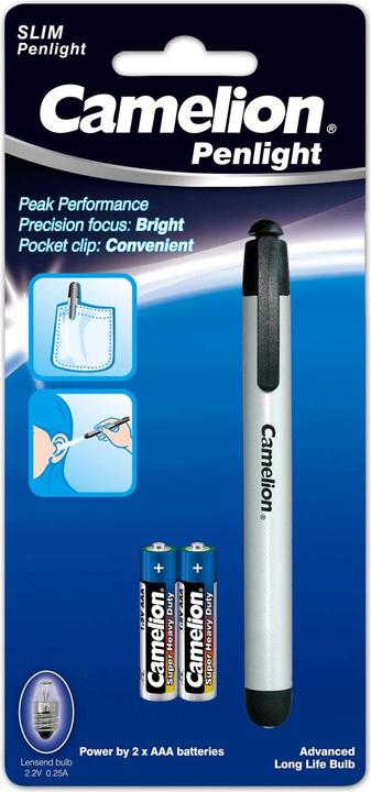 Image du produit Camelion CT-4004 Aluminium 9-LED torche + 3 x AAA batteries, carrying loop (10 cm)