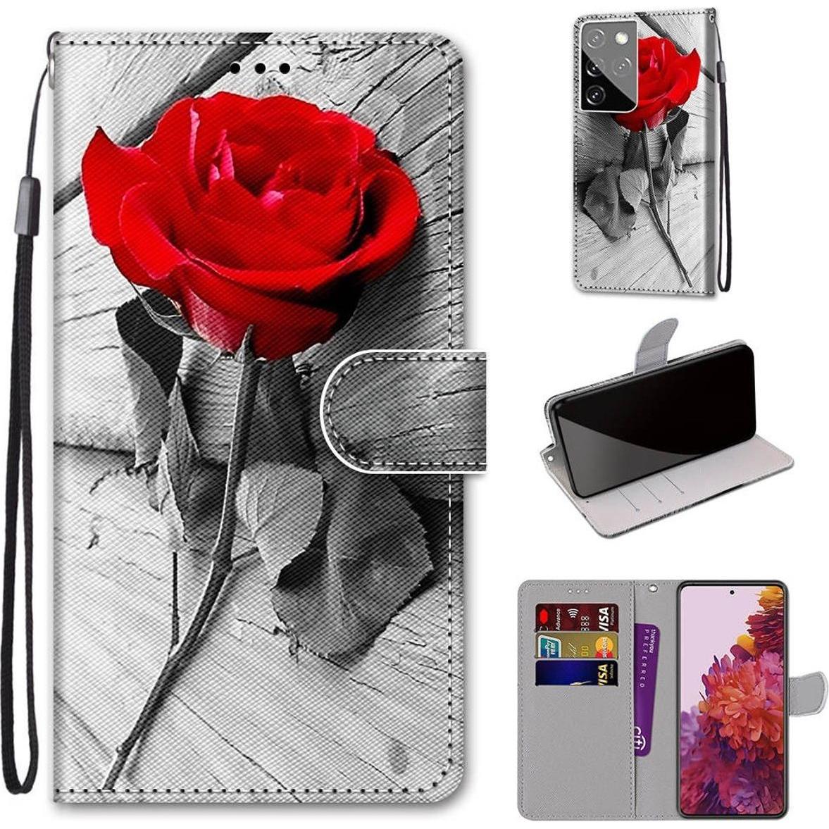 Thumbnail - König Design Hülle Handy Schutz für Samsung Galaxy S21 Ultra Case Cover Tasche Wallet Etui (Samsung Galaxy S21 Ultra), S...