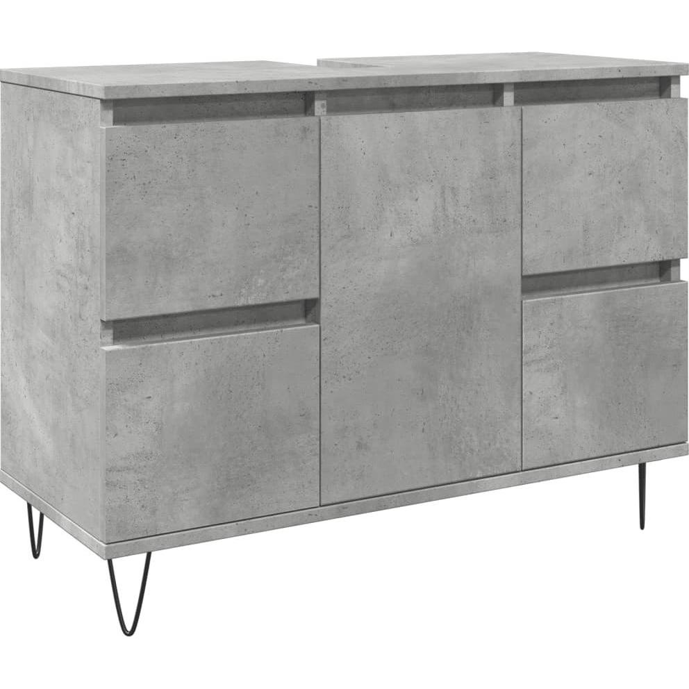 VidaXL, Waschbeckenunterschrank, Badschrank (80 x 33 x 60 cm)