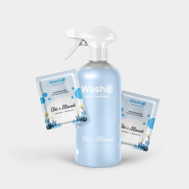 Actual product image Washo Surface cleaner plaster set