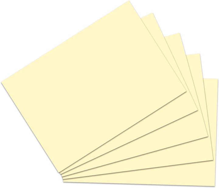 Produktbild Rnk Karteikarten blanko A6 (A6, 205 g/m², 100 x)