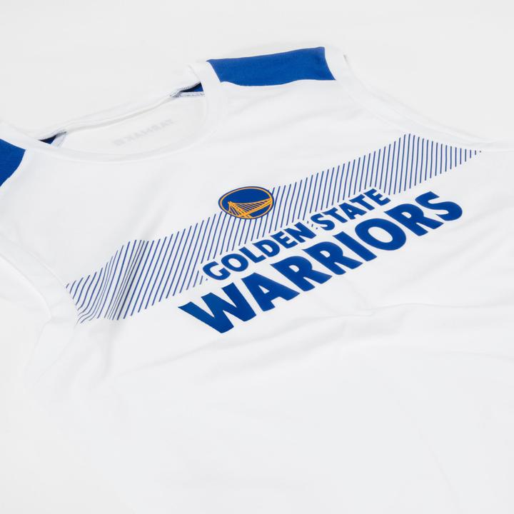 Image du produit Tarmak Maillot de basket sans manches femmes/hommes - NBA Golden Warriors 500 blanc (L)