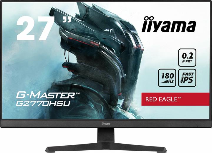 Actual product image iiyama 27IN G-MASTER RED EAGLE FAST IPS 1920X1080 180HZ AND 0.2MS MP (1920 x 1080 pixels, 27")