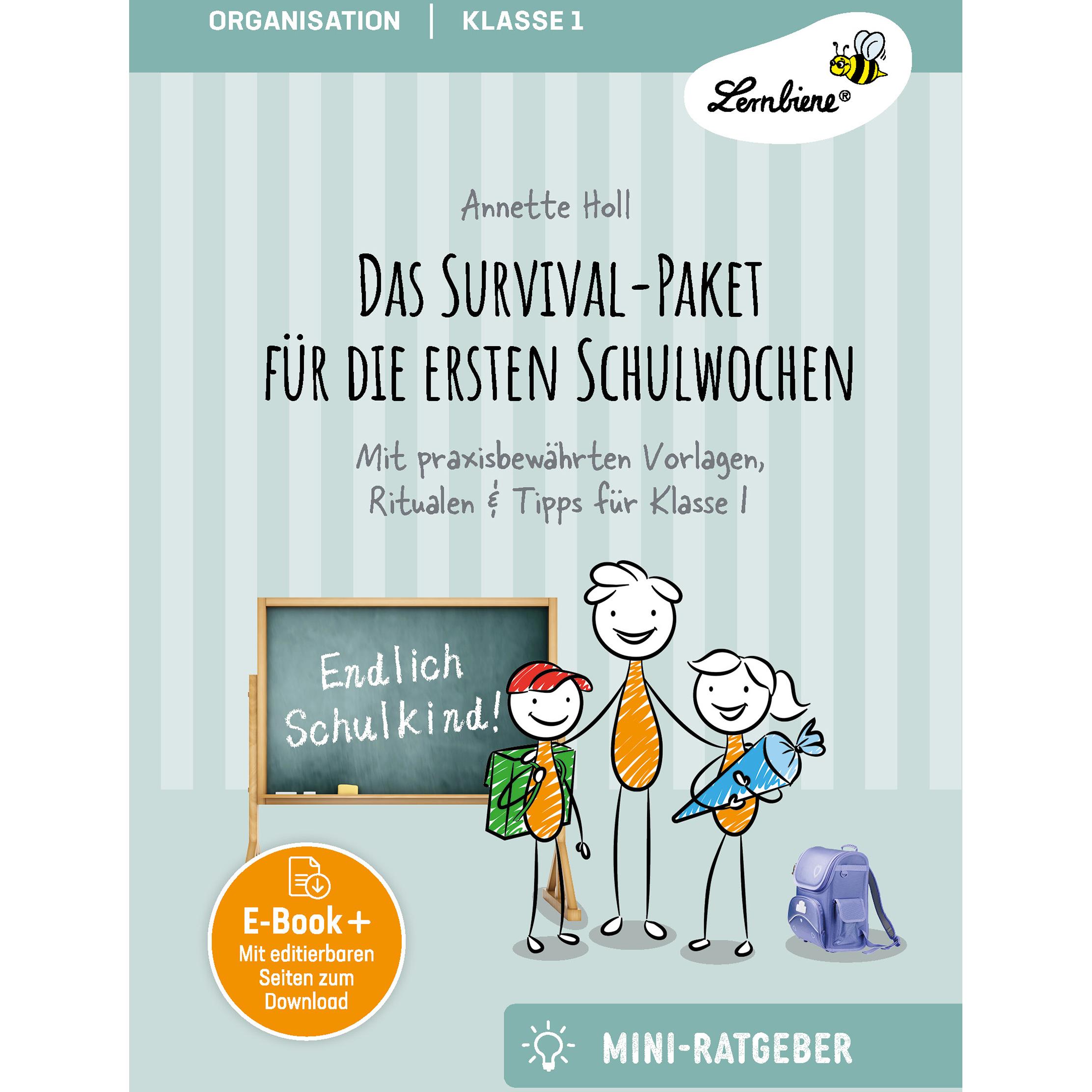 Holl:Das Survival-Paket für die ersten, Schulbücher von Annette Holl
