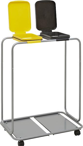 Immagine prodotto eurokraft basic collettore di materiali riciclabili (240 l)