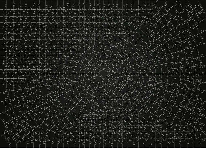 Actual product image Ravensburger Krypt Black (736 pieces)