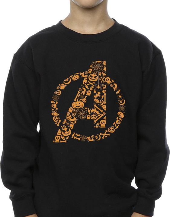 Produktbild Avengers Halloween Logo Sweatshirt Jungen (128)
