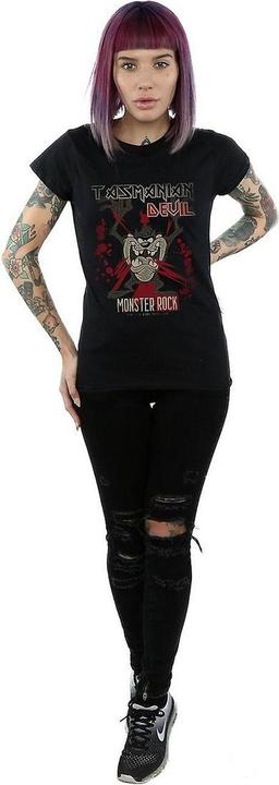 Produktbild Looney Tunes Monster Rock Tasmanischer Teufel TShirt aus Baumwolle (XXL)