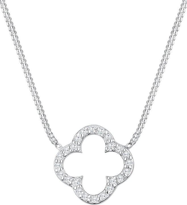Produktbild Elli Kleeblatt (Zirkonia, 925er Sterling Silber, 50 cm)