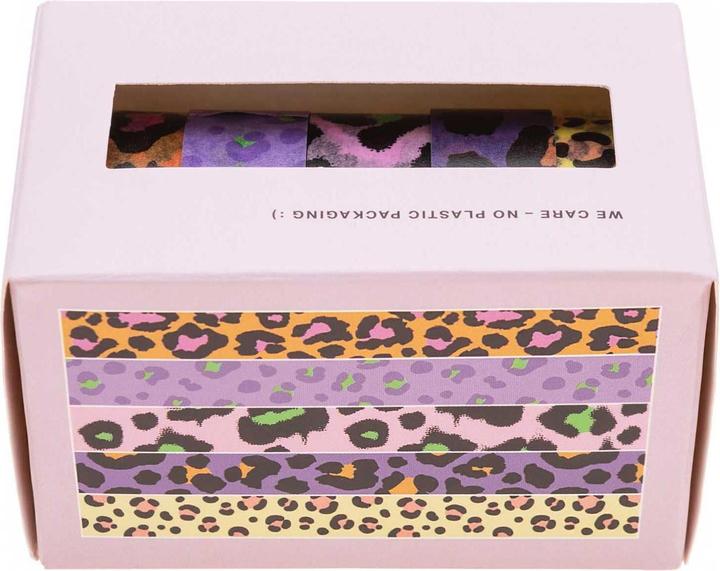 Produktbild Rico Design Washi Tape Leo 5 Stück, Mehrfarbig