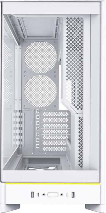Produktbild Montech HS02, ATX Mid-Tower PC-Gehäuse, Gaming-PC, High-Airflow, reversibles Layout, stabile gebogen (ATX, mATX, Mini-ITX)