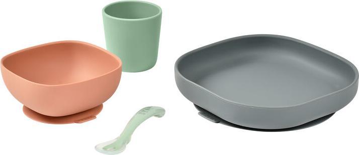 Actual product image Beaba Silicone tableware set for babies