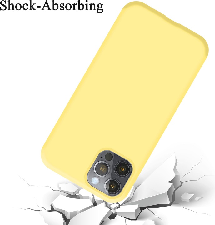 Actual product image Cadorabo TPU Liquid Silicone Case Cover (Apple iPhone 12)