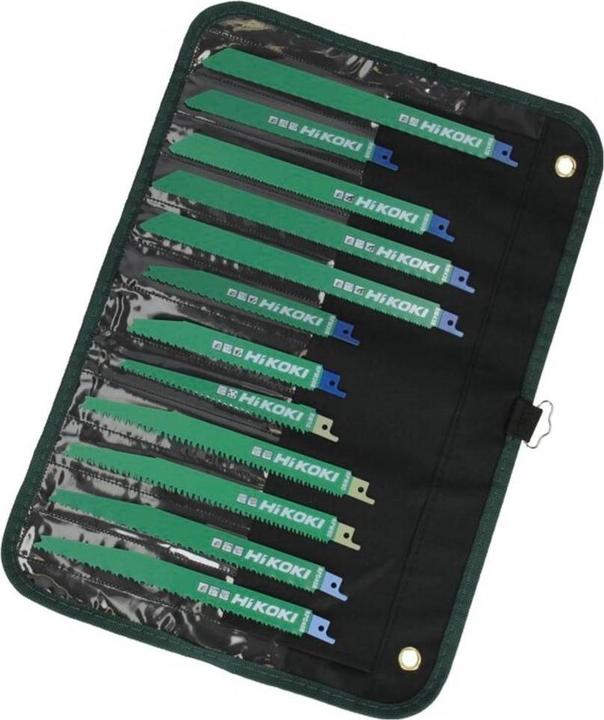 Hikoki Sbelsgebltter-Set 12-tlg.