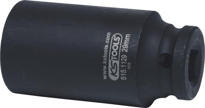 Produktbild KS Tools 1/2" Kraft-Stecknuss lang (29 mm)