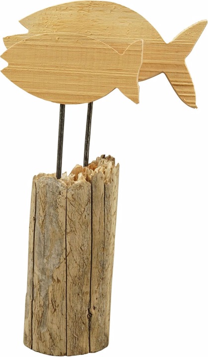 Produktbild Exner Garten und Wohnaccessoires FischSkulptur LaMer (19 x 6.5 x 29 cm)