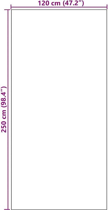 Produktbild vidaXL Fussmatte (250 x 120 cm)