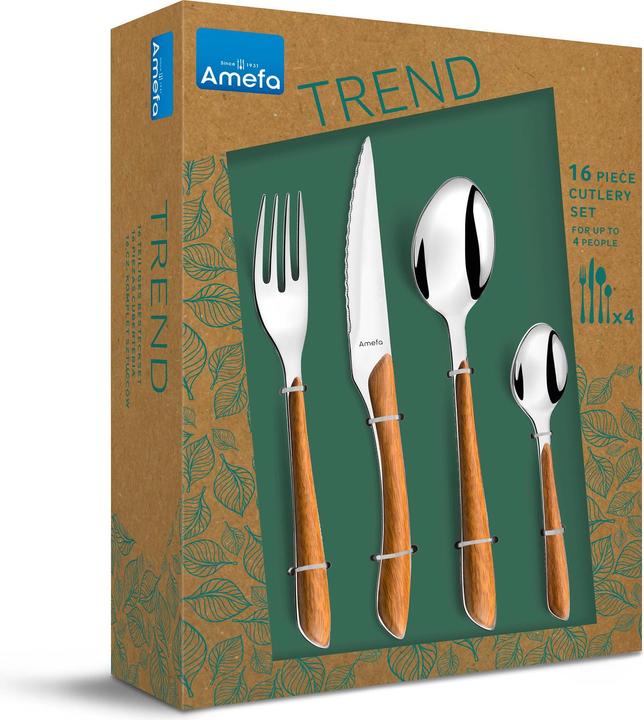 Image du produit Amefa Amora (16 pcs, Set de couverts)