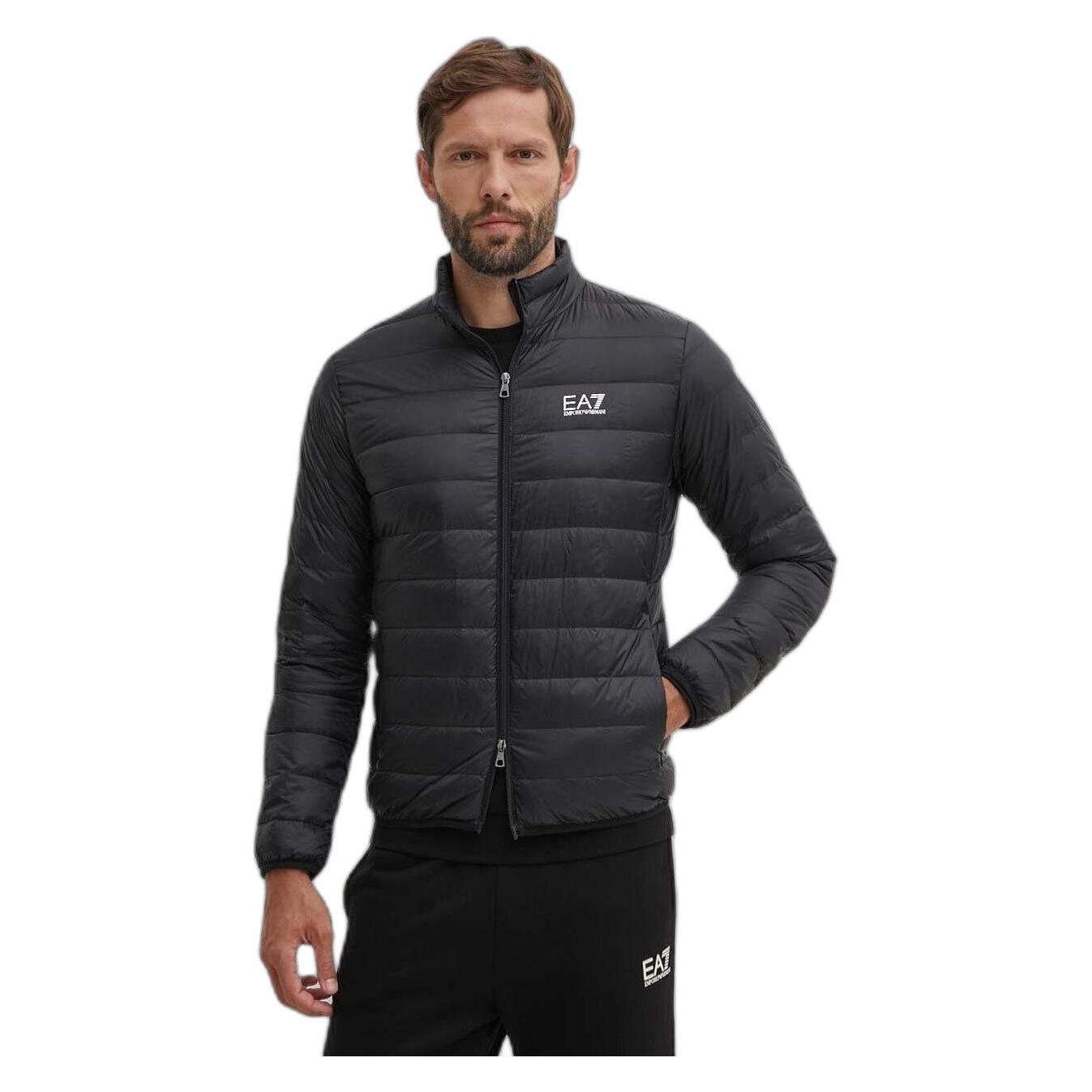 Emporio Armani, Herren, Winterjacken, Daunenjacke, Schwarz, (S)