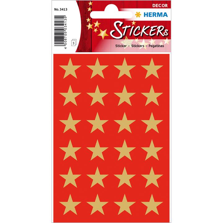 Actual product image HERMA Sticker stars