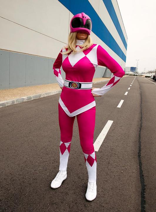 Produktbild Metamorph Power Rangers – rosa Kostüm (S)