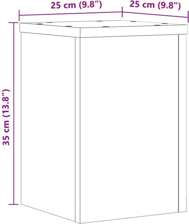 Immagine prodotto vidaXL Supporto per piante 2 pezzi.