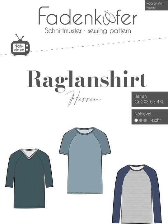 Immagine prodotto Fadenkäfer Modello Raglanshirt