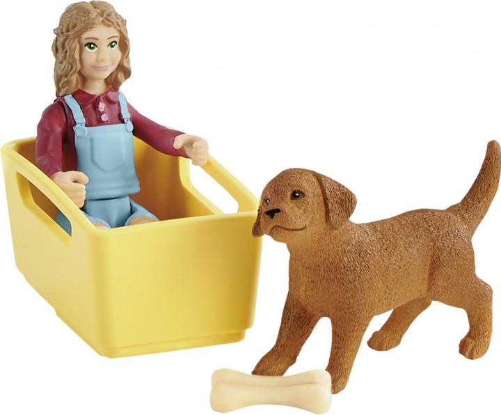 Produktbild Schleich Ausflug mit dem Handwagen