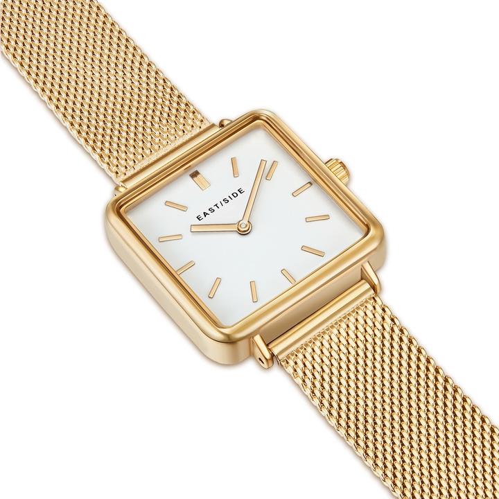 Actual product image Eastside Ladies Quartz Watch Grand Stainless Steel Yellow Gold - 11270 (Analogue wristwatch, 37.30 mm)