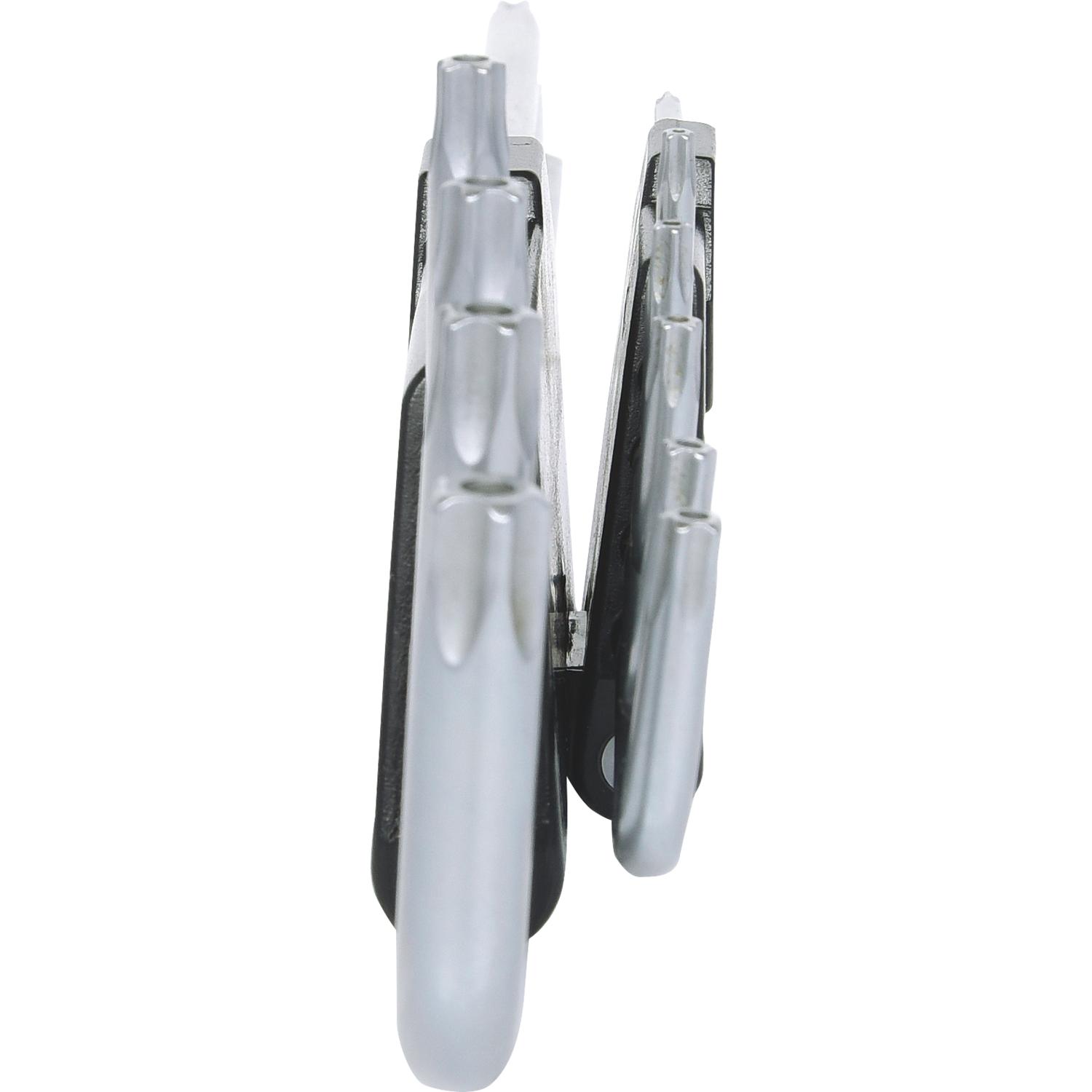 Thumbnail - KS Tools, Sechskantschlüssel, Fünfstern-Winkelstiftschlüssel-Satz, Bohrung, lang, 9-tlg