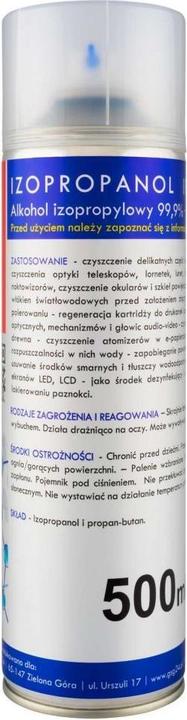 Gsg24 Alcool isopropilico Isopropanolo IPA I-MAX 99,9% Spray 500ML