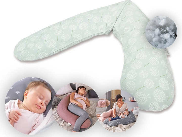Produktbild Theraline Stillkissen "Das Original" mit Polyester Hohlfaser Füllung inkl. Bezug 190 cm (190 cm)
