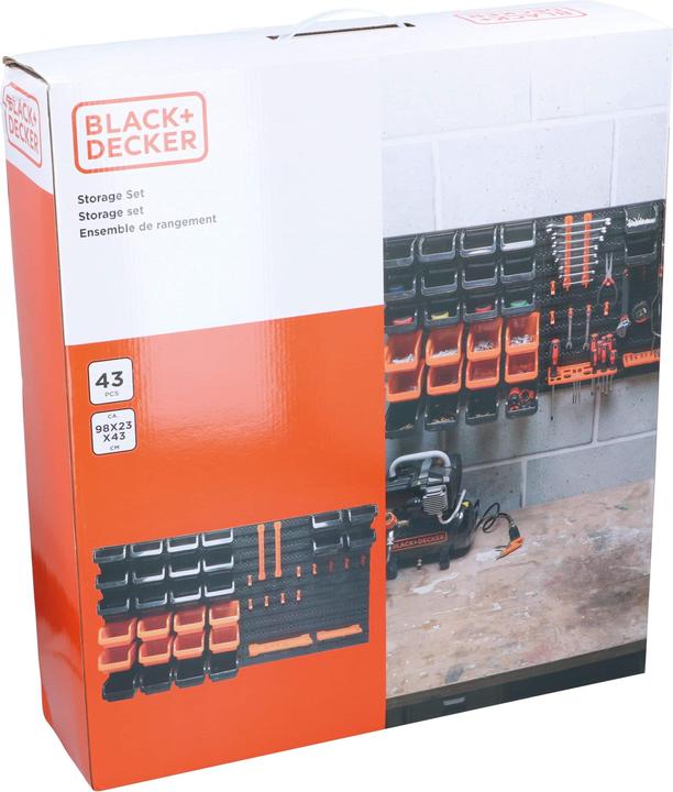 Productafbeelding Black & Decker Opbergset pp 43pc (43 onderdelen)