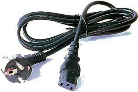 Actual product image 2-Power Fig 8 Power Lead with EU 2 Pin Plug
