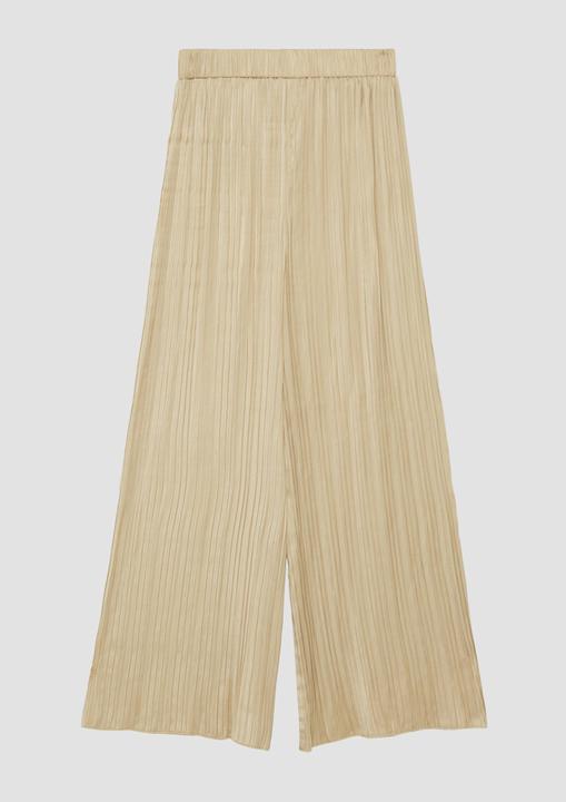 Produktbild S.Oliver Hose Plissierte Wide-Leg-Hose mit hohem Bund (170)