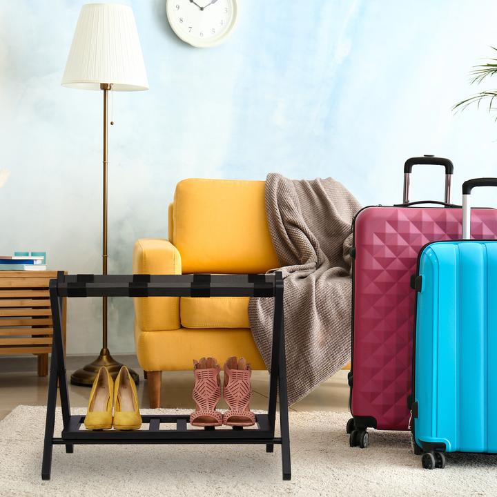 Actual product image Relaxdays Suitcase stand (Suitcase rack)