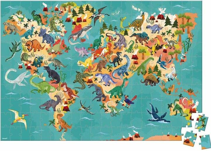 Actual product image Janod Dinosaurs (200 pieces)